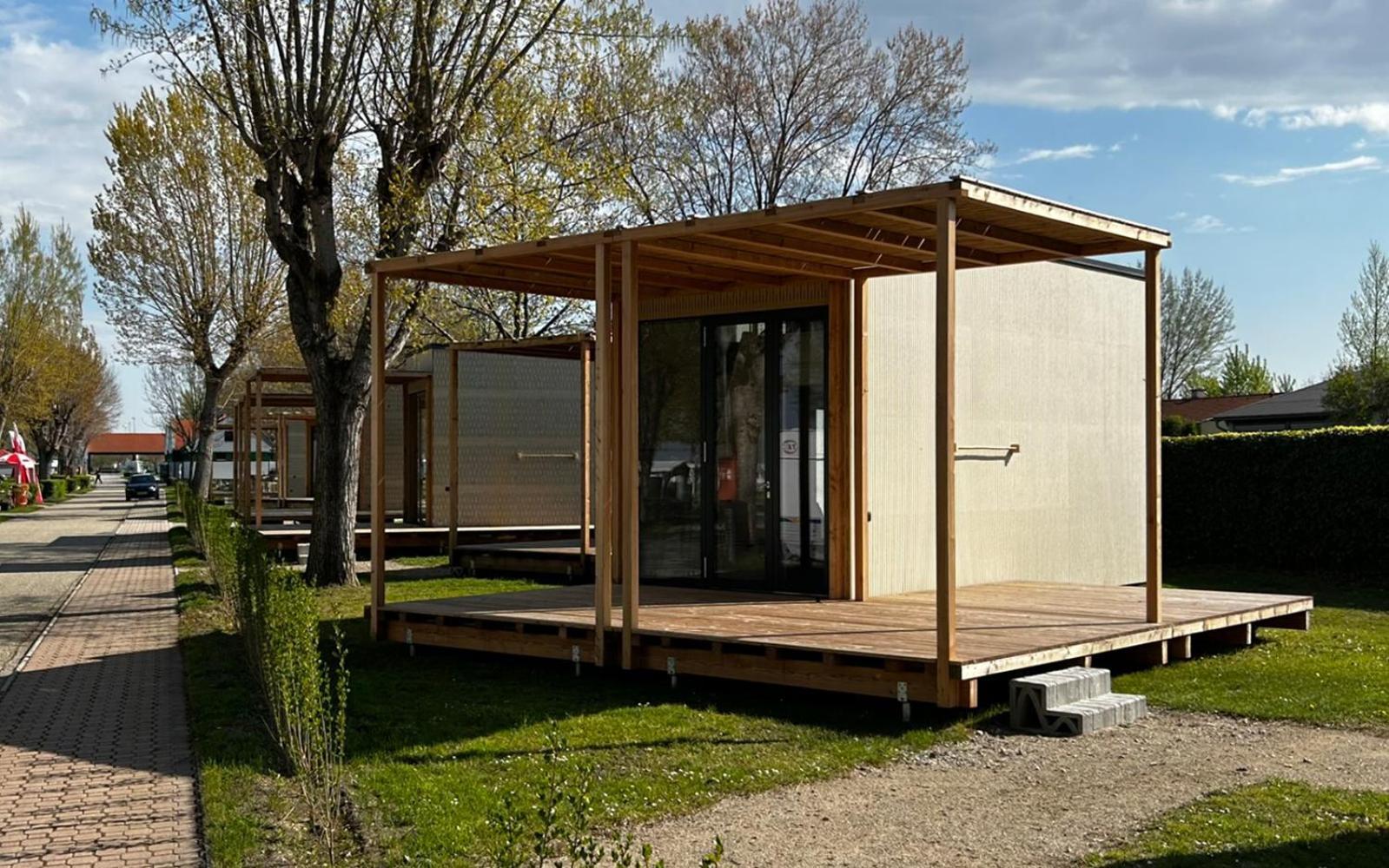 Mobile Homes Direkt Am Strand Des Neusiedler Sees Podersdorf am See Exterior photo