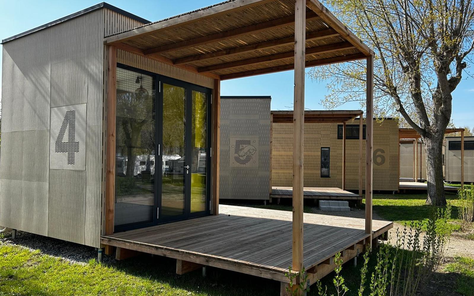 Mobile Homes Direkt Am Strand Des Neusiedler Sees Podersdorf am See Exterior photo