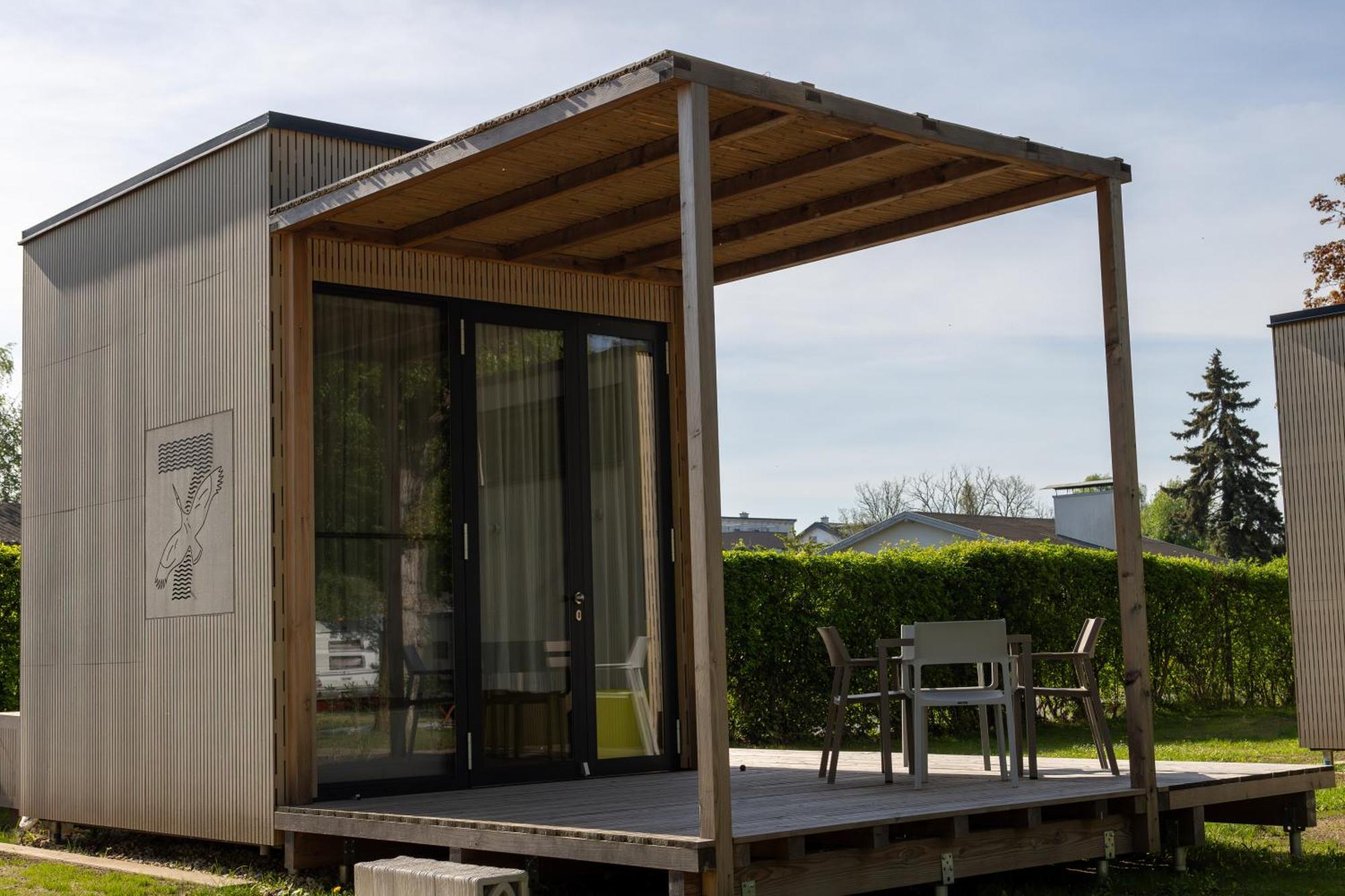 Mobile Homes Direkt Am Strand Des Neusiedler Sees Podersdorf am See Exterior photo