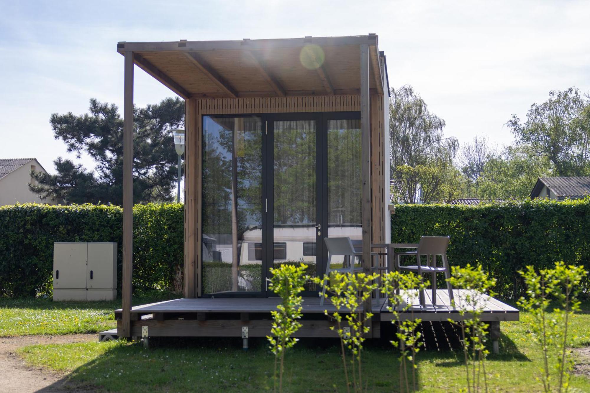 Mobile Homes Direkt Am Strand Des Neusiedler Sees Podersdorf am See Exterior photo
