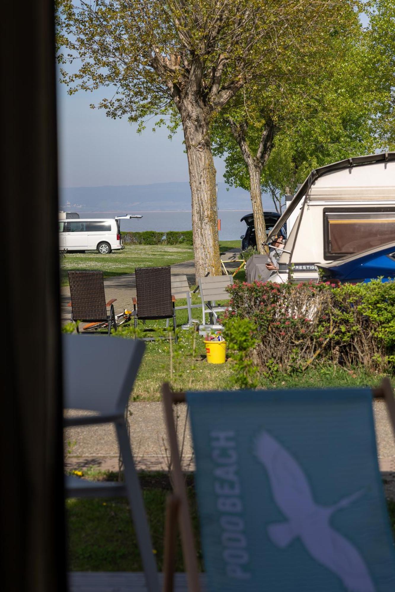 Mobile Homes Direkt Am Strand Des Neusiedler Sees Podersdorf am See Exterior photo
